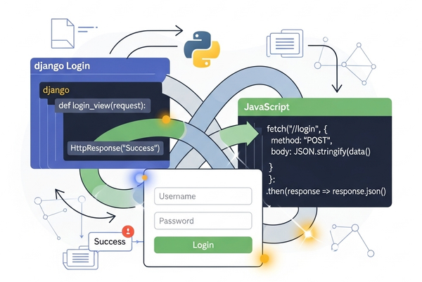 Django Login w/ Javascript Fetch API